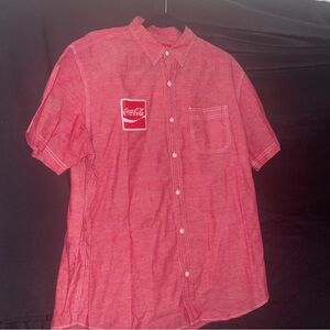Coca Cola Red Lightweight Casual Shirt